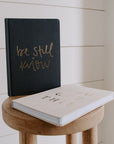 Be Still and Know Fabric Journal