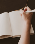 Gold Leaves Notes Journal