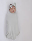 Stone Bamboo Head Wrap Mebie Baby