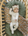 Olive Bamboo Quilt Mebie Baby