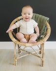 Olive Bamboo Quilt Mebie Baby
