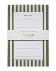 Striped Notepad