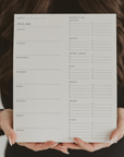 Weekly Meal Planner Notepad