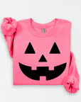 Jack-o-Lantern Girly Tee or Pullover - Womens