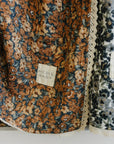 Venetian Floral + Autumn Bloom Lace Muslin Quilt Mebie Baby