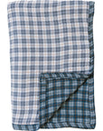 Vintage Plaid + Navy Plaid Twin Muslin Quilt