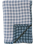 Vintage Plaid + Navy Plaid Twin Muslin Quilt Mebie Baby