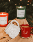 Santa 19 oz Figural Coffee Mug