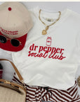 Dr. Pepper Social Club Tee Saved by Grace Co.