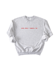 Loves Jesus + America, Too Sweatshirt - Limited Time Only