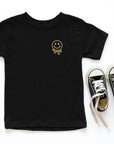 Drippy Smiley - Pocket Style Tee Saved by Grace Co.