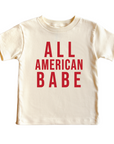 All American Babe - Natural/White