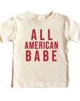 All American Babe - Natural/White Saved by Grace Co.