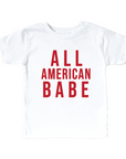 All American Babe - Natural/White