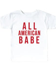 All American Babe - Natural/White Saved by Grace Co.