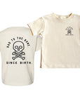 Rad to the Bone Pocket Style Tee Saved by Grace Co.
