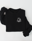 Iced Coffee Ghost Pullover - Halloween Tee Special