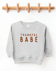 Thankful Babe Pullover