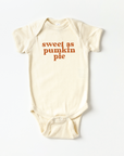 Sweet as Pumpkin Pie Onesie