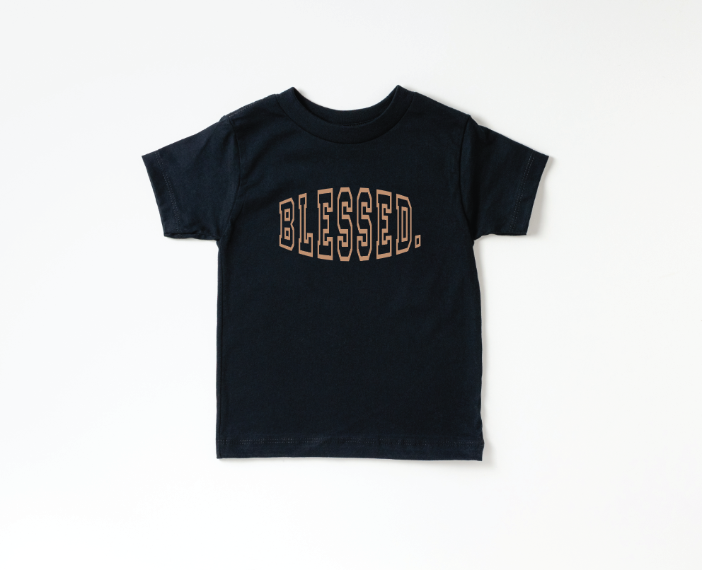 Blessed Collegiate Kids Tee - FINAL SALE