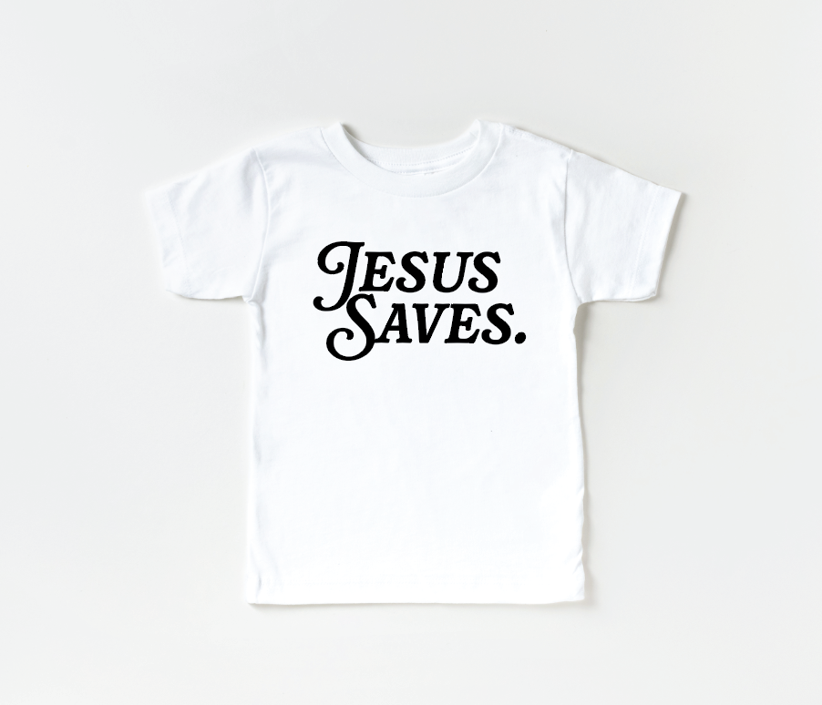 Jesus Saves Kids Tee - Final Sale