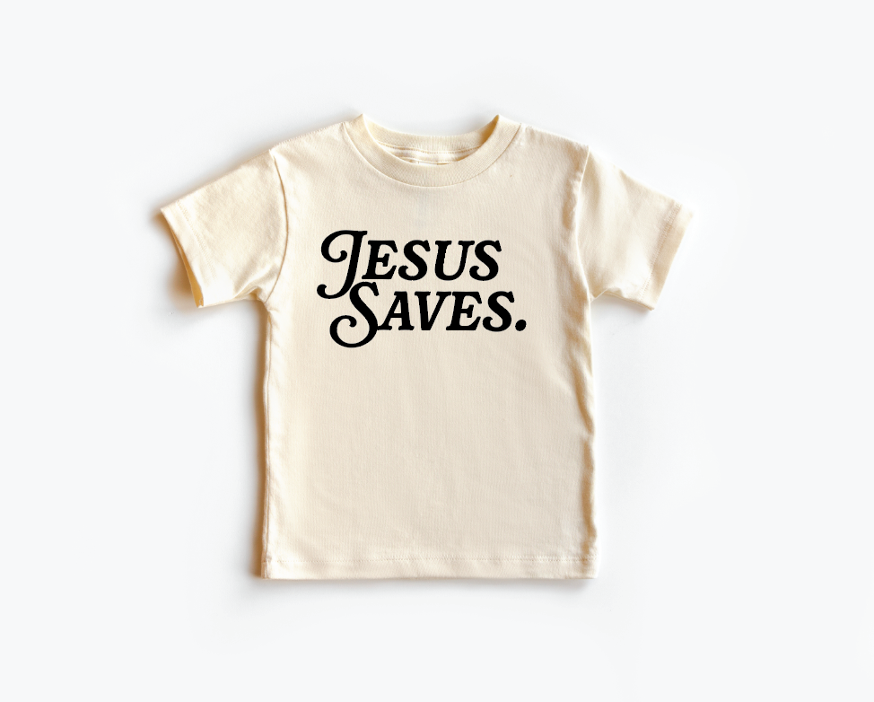 Jesus Saves Kids Tee - Final Sale