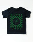 Merry Dude Checkered Tee Saved by Grace Co.