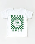 Merry Dude Checkered Tee Saved by Grace Co.