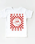 Merry Dude Checkered Tee Saved by Grace Co.