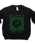 Merry Dude Checkered Sweatshirt Saved by Grace Co.