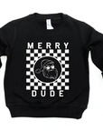 Merry Dude Checkered Sweatshirt