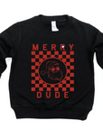 Merry Dude Checkered Sweatshirt