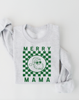 Merry Mama - Checkered Pullover