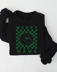 Merry Mama - Checkered Pullover