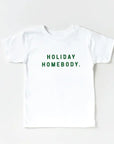 Holiday Homebody Kids Tee Saved by Grace Co.