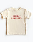 Holiday Homebody Kids Tee Saved by Grace Co.