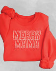 Merry Mama Collegiate Sweatshirt Saved by Grace Co.