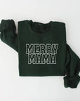Merry Mama Collegiate Sweatshirt Saved by Grace Co.