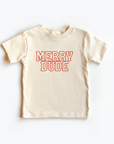 Merry Dude Collegiate Tee