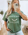 Hope is Born Isaiah 9:6 Tee Saved by Grace Co.