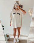 Boy Mama Varsity Tee Saved by Grace Co.