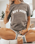 Boy Mama Varsity Tee Saved by Grace Co.