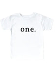 One. - Birthday Tee Saved by Grace Co.