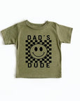 Dad's Dude Checkered Tee Saved by Grace Co.