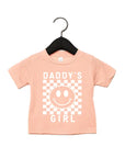 Daddy's Girl Checkered Tee Saved by Grace Co.