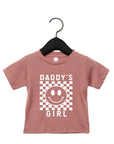 Daddy's Girl Checkered Tee Saved by Grace Co.