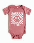 Daddy's Girl Checkered Onesie Saved by Grace Co.