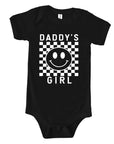 Daddy's Girl Checkered Onesie Saved by Grace Co.