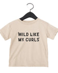 Wild Like My Curls Tee Saved by Grace Co.