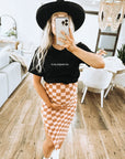 In my pregnant era minimal tee Saved by Grace Co.